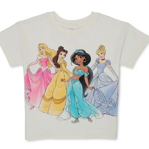 Disney Princess Kids T-Shirt - Cream